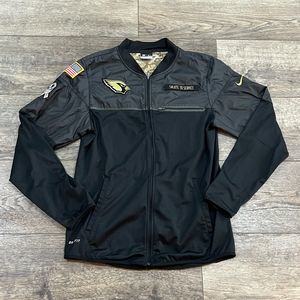 Nike Arizona Cardinals Salue to Service Hybrid Full Zip Jacket - Mens Size Small